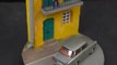 DIY MINIATURE APARTMENT BUILDING WITH CAR DIORAMA by 5-Minute Crafts-One Day Builds Foamcore House!