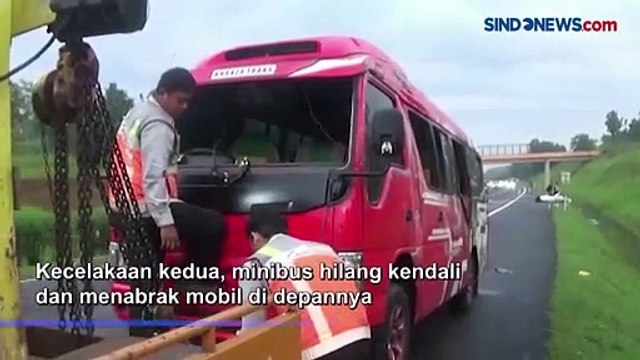 3 Orang Terluka dalam 2 Kecelakaan di Tol Cipali