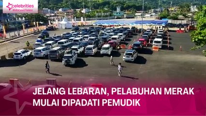 Jelang Lebaran, Pelabuhan Merak Mulai Dipadati Pemudik