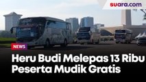 Pj Gubernur DKI Jakarta Heru Budi Hartono Melepas 13 Ribu Peserta Mudik Gratis di Monas
