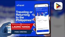 Paper-based registration, available pa rin sa mga hindi kayang gumamit ng eTravel system