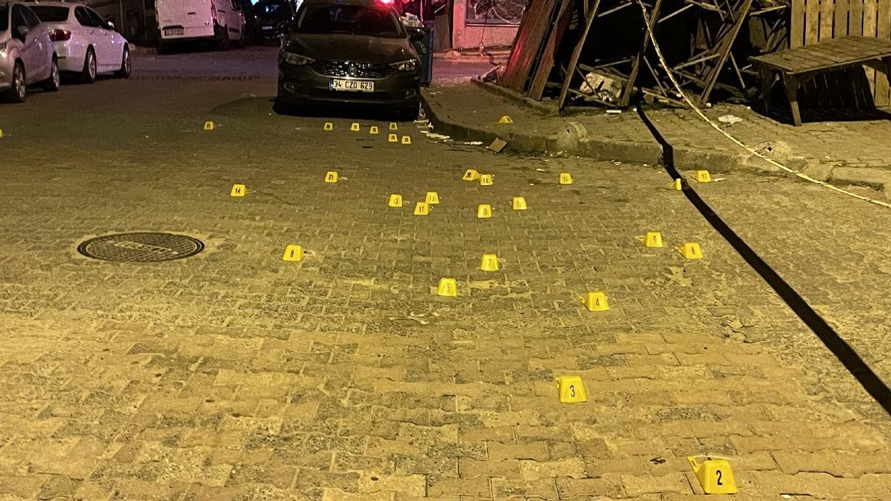 İstanbul’da silahlı saldırı: 47 boş kovan bulundu