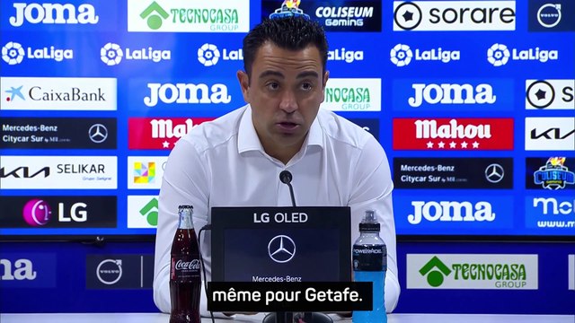Xavi : Nous ne sommes pas dans notre meilleure forme