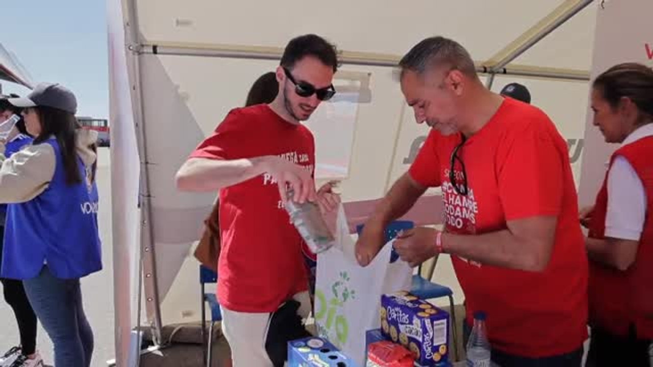 El Atlético de Madrid impulsa una nueva recogida de alimentos para familias vulnerables