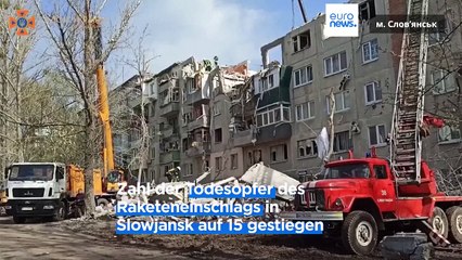 Ukraine: Schwere Kämpfe im Osten - Zahl der Todesopfer in Slowjansk gestiegen