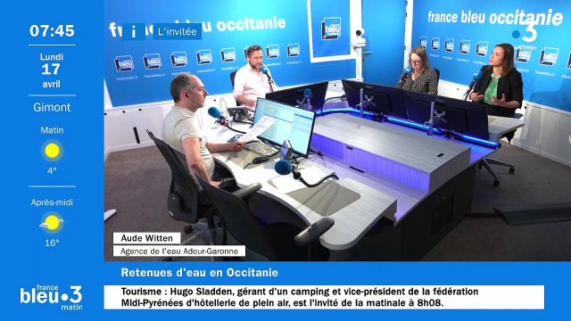 Aude Witten, la directrice adjointe de l'Agence Adour-Garonne était notre invitée à 7H45