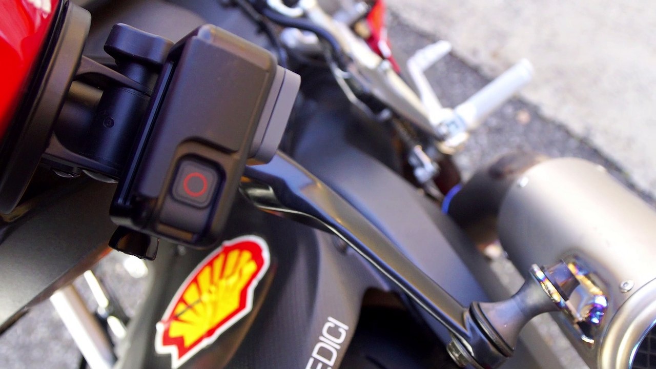 DUCATI PANIGALE 959 EXHAUST SOUND BEST MOMENTS ON BOARD