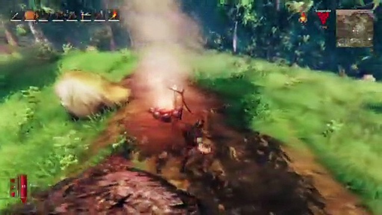 Im dunklen Wald gibt es kalte Knochen. Valheim #10