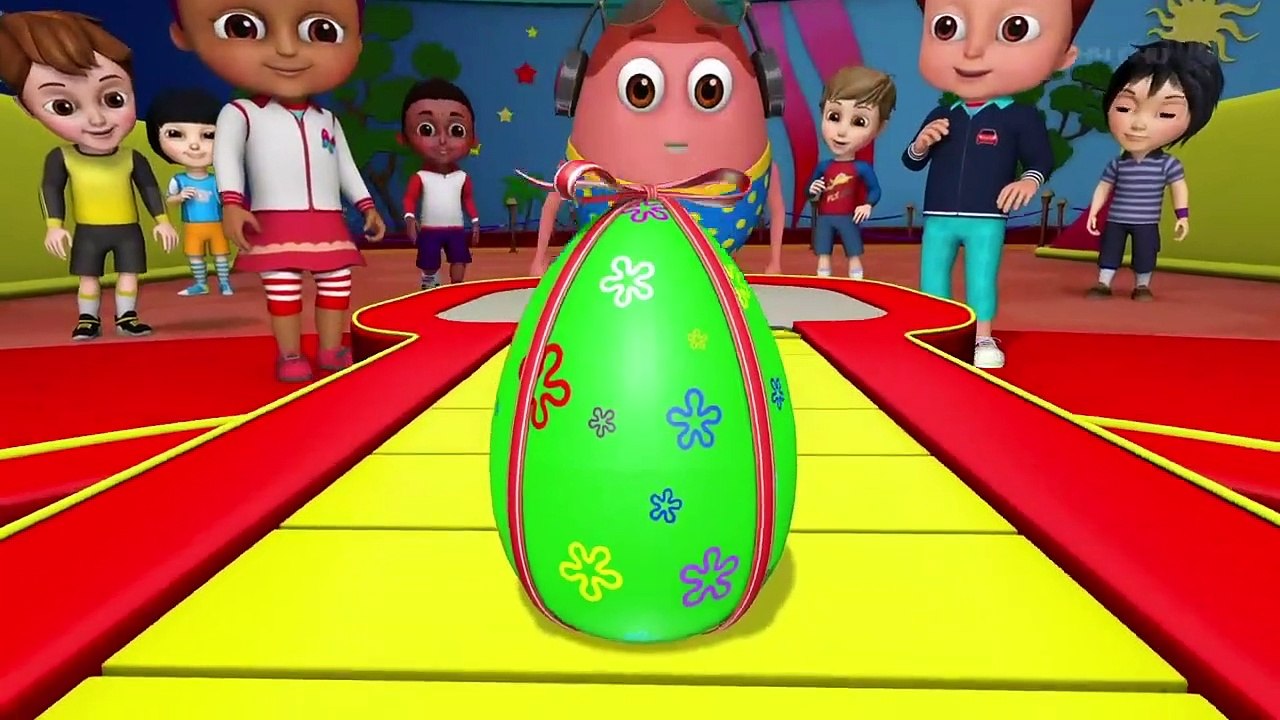 Kids Learn the Color Green in a Ball Pit with Surprise Eggs - ChuChu TV Toddler Videos for Babies