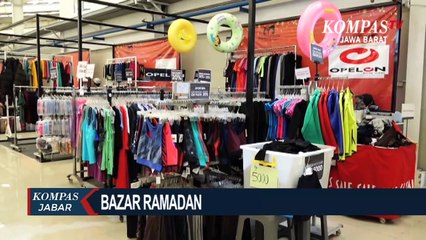 Hindari Kepadatan Mal, Warga Memilih Belanja di Bazar Ramadan