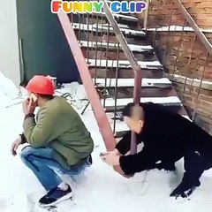 Funny video clip/two men video/like this video