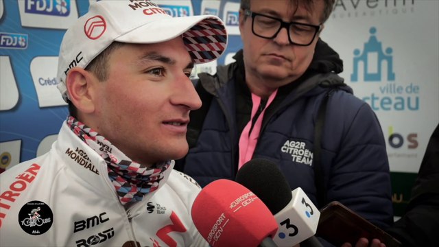 Tour du Doubs 2023 - Nans Peters : Je n'étais vraiment pas super au début. J'avais la patte dure d'hier, où j'avais fait une grosse journée et les conditions météo étaient déjà difficiles