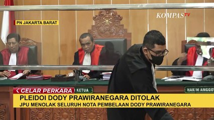 JPU Ungkap Alasan Tolak Pleidoi Dody Prawiranegara, Terima Uang Sabu Hingga Pembelaan Tak Lengkap