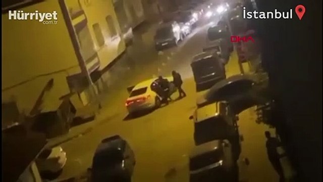 Bahçelievler'de silahlı saldırı kamerada: Defalarca ateş açtılar