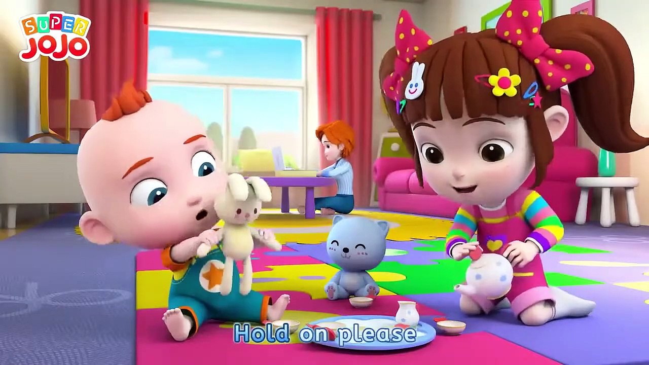 Be Patient, Baby JoJo|Good Habits Song for Kids|Super JoJo and Family - Nursery Rhymes & Kids Songs