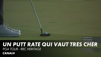 Fitzpatrick au bout du suspense - PGA Tour RBC Heritage