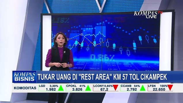 BI Buka Layanan Tukar Uang Baru di Rest Area KM 57 Tol Cikampek, Antrean Mengular!