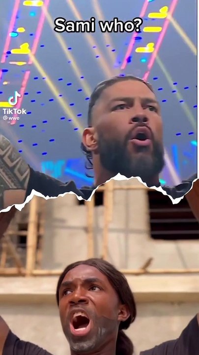 Roman Reigns said Samiwho.hug