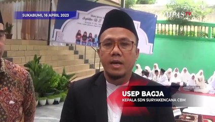 Suasana Haru Wisuda Tahfidz Quran Siswa SD di Sukabumi