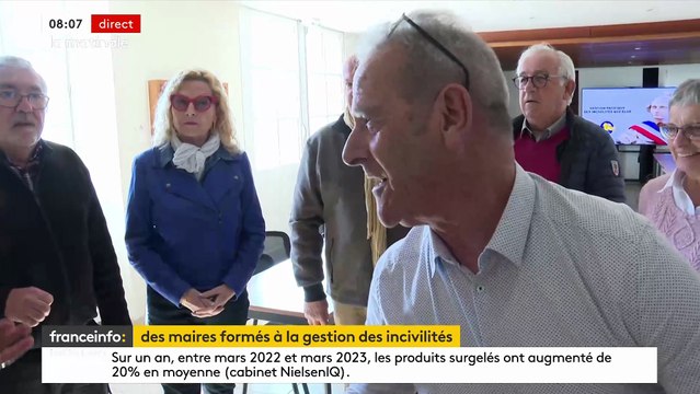 Face aux incivilités, les maires sont désormais formés à la gestion de situations difficiles avec les gendarmes - Regardez