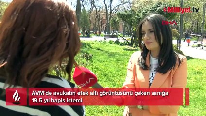 AVM'de rezalet! Yürüyen merdivende avukatın etek altı görüntüsünü çekti