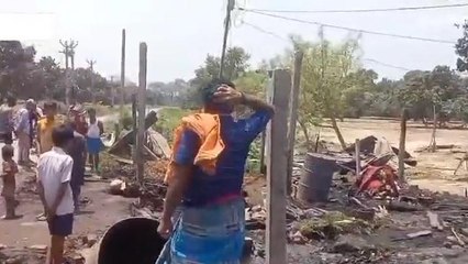 पूर्णिया: अग्निकांड में 9 घर जले , लाखों की संपति हुआ नुकसान