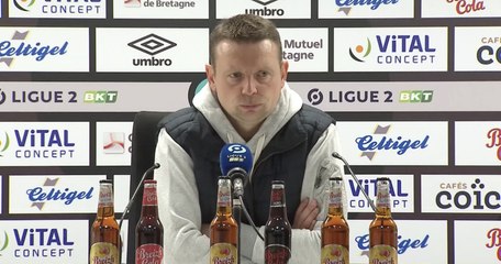 STÉPHANE DUMONT après EAG-AMIENS 3-1. 2022-23