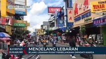 Jelang Lebaran Pusat Perbelanjaan Dipadati Warga