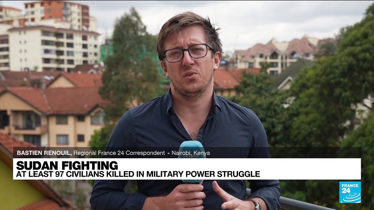 Sudan fighting: Bombardments rock Sudan capital for third day