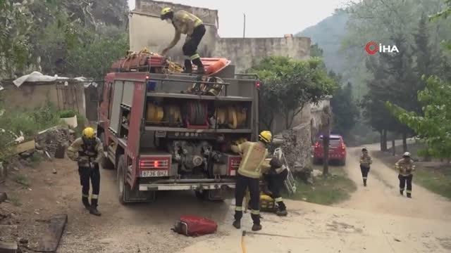 İspanya'nın Fransa sınırında orman yangını: 300 kişi tahliye edildiYaklaşık 930 hektarlık ormanlık alan küle döndü