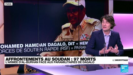 Violences au Soudan : qui sont les deux hommes qui s'affrontent ?