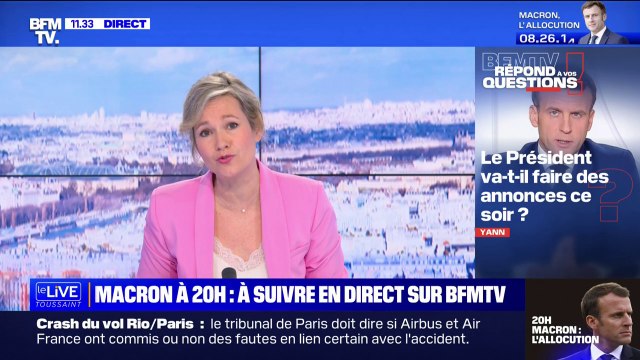 Le président va-t-il faire des annonces ce soir ? BFMTV répond à vos questions