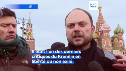 Russie : l'opposant Vladimir Kara-Mourza condamné à 25 ans de prison