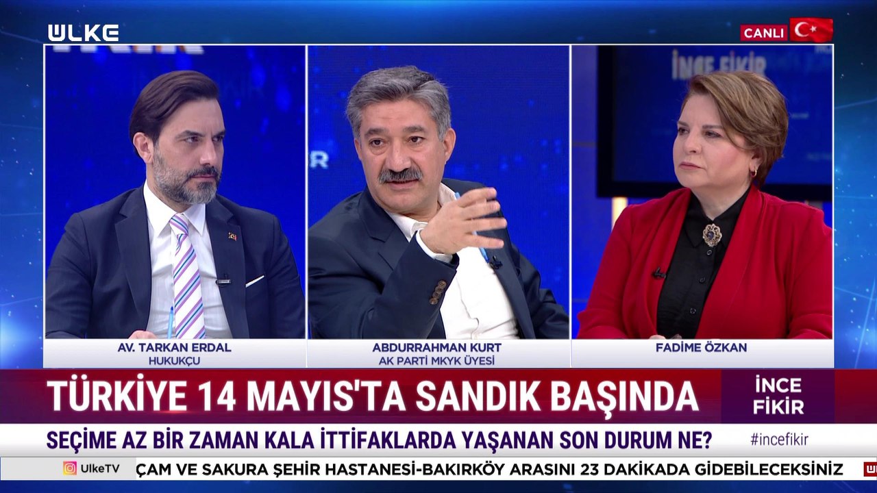 İnce Fikir – Fadime Özkan | Tarkan Erdal | Abdurrahman Kurt | 9 Nisan 2023