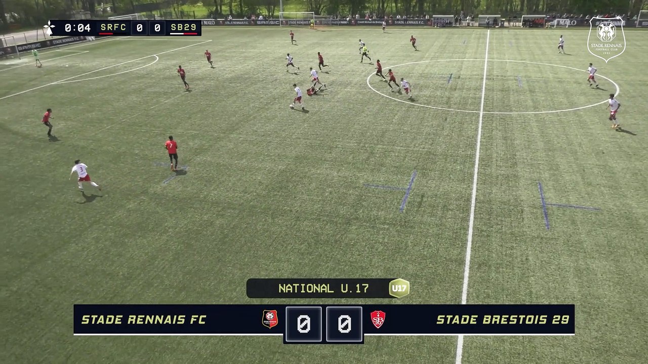 Académie | U17 - Stade Rennais F.C. / Brest : 2-1