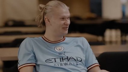 Watch: Erling Haaland mocks John Stones’ Barnsley accent and gets it spot on