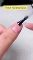 tissue nail extension | DIY tissue nail extension 2023
