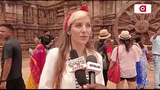 Deligates From 7 Countries Visits Konark Sun Temple