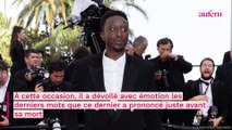 Ahmed Sylla en larmes, il évoque les derniers mots de son père avant sa mort