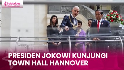 Presiden Jokowi Kunjungi Town Hall Hannover, Disambut Hangat Wali Kota Hannover