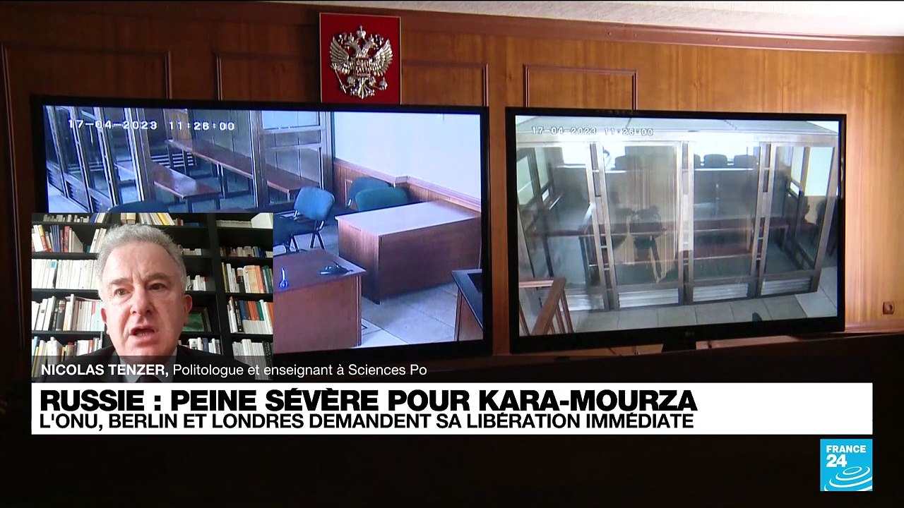 Russie : l'opposant Vladimir Kara-Mourza condam...