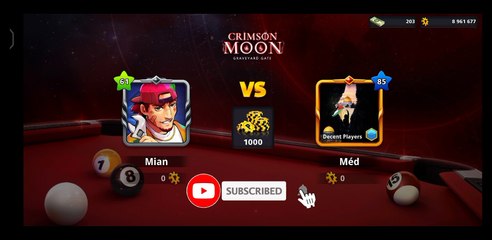 WIN CRIMSON MOON CHAMPIONSHIP | 8 BALL POOL | |NEW EVENT IN 8 BALL POOL|