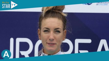 Pauline Ferrand-Prévot pose avec son compagnon (aussi une star du vélo), le visage sacrément amoché