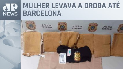 Paraguaia de 18 anos é presa com 2,6 kg de cocaína no aeroporto do Galeão