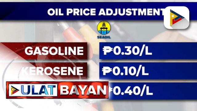 Mga kumpanya ng langis magpapatupad ng dagdag-bawas sa presyo ng produktong petrolyo