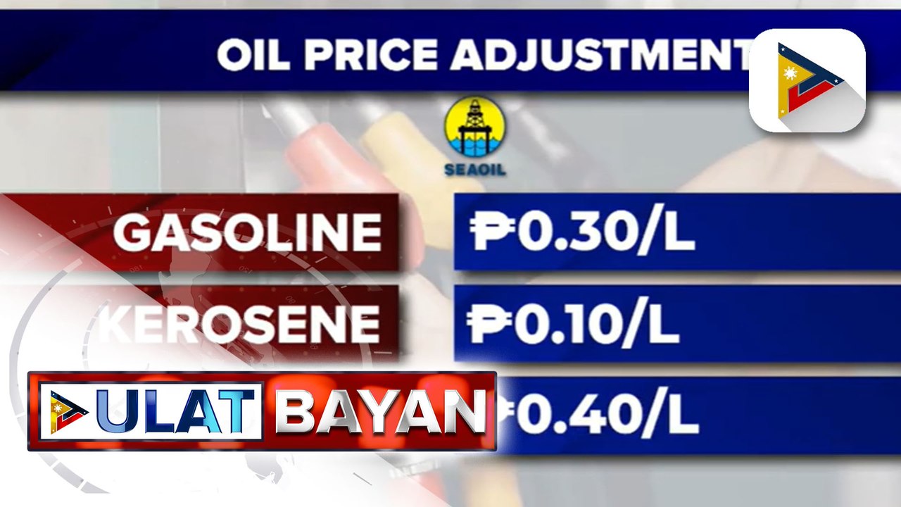 Mga kumpanya ng langis magpapatupad ng dagdag-bawas sa presyo ng produktong petrolyo