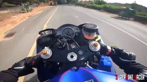 Motorcycle Street Riding With Yamaha R6