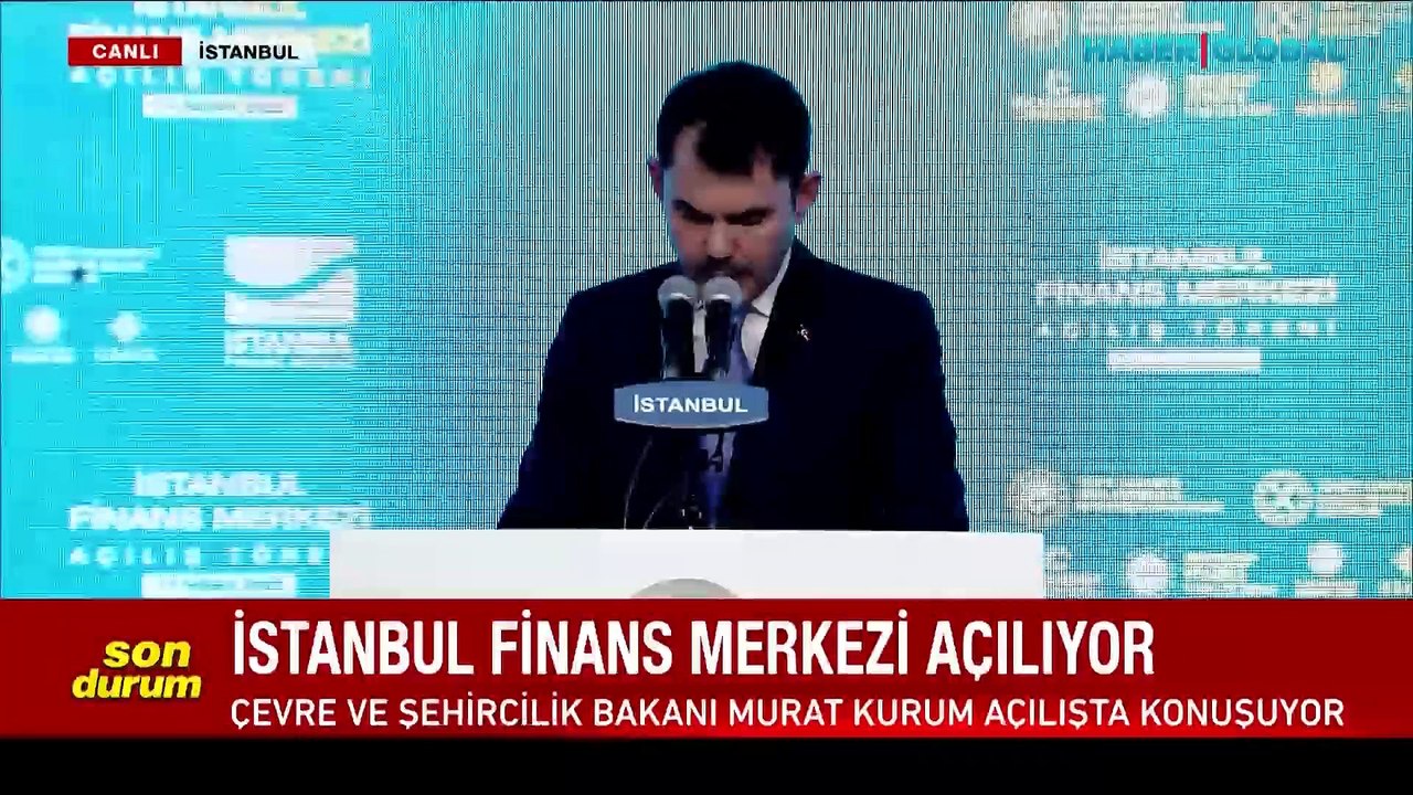 Murat Kurum: İstanbul Finans Merkezi, Londra ve New York ile rekabet edecek