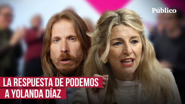 La respuesta de Podemos a Yolanda Díaz: Unidad y le tendemos la mano
