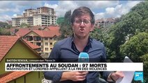 Affrontements au Soudan : Washington et Londres appellent à la 